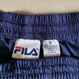FILA navy gym shorts size M! Vintage look